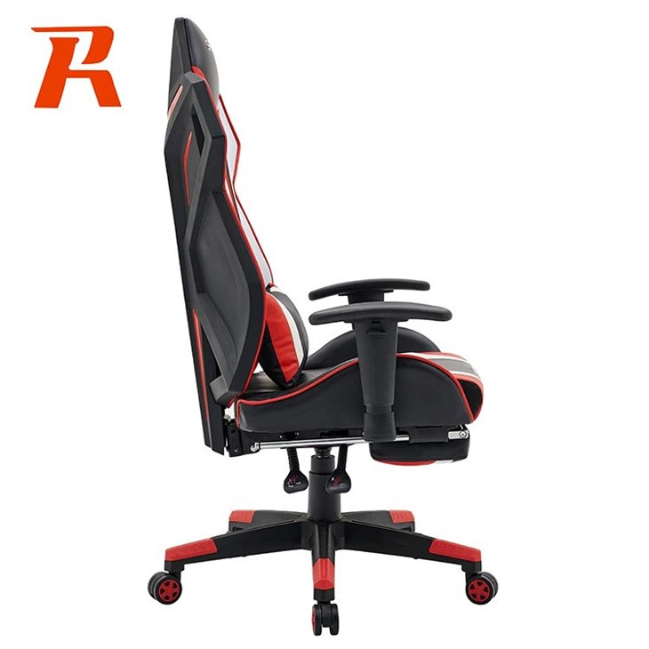 Mesh Gaming Chair With Footrest